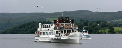 »Teal«, Lake Windermere, Waterhead, Lake District, juli 2007
