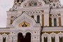 Mindesmærke for omkomne russiske søfolk i den Russisk-Japanske krig i 1904-05, Tallinn, Estland, juni 1999.
