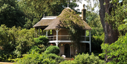 The Swiss Garden, Bedfordshire, England, juni 2010.