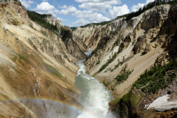 Yellowstone River, Grand Canyon of the Yellowstone, USA.