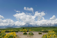 Jackson Lake, Teton Range, Grand Teton National Park, USA.