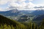 Udsigt over Banff fra Upper Terminal, Sulphur Mountain, Banff, Canada (20110701_0014).
